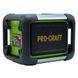 Акумуляторний радіоприймач Procraft PJS20 | Bluetooth 5.3 | 80 Вт | USB | AUX | DAB/FM | IPX3 | без АКБ