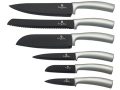 Набір ножів 6 предметів Чорна Королівська колекція Berlinger Haus BH-2391