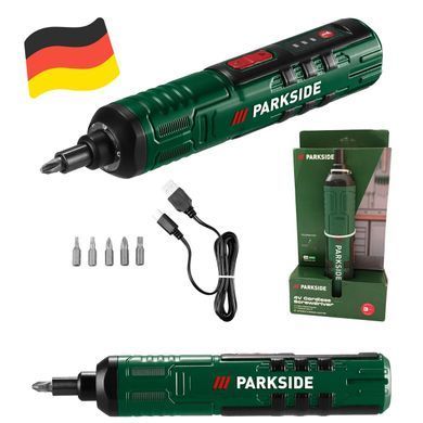 Акумуляторна викрутка Parkside PARS 4 A1 (4 В, 1,5 Ач, 3 Нм) PARS 4 A1 фото
