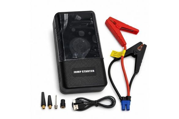 Купити Пусковий пристрій 965A з компресором &bull; Автомобільний Jump Starter 12V 4в1 з насосом 150 PSI, Power Bank і LED-ліхтарем SEONTV в інтернет-магазині &laquo;Дачник&raquo; &mdash; dachnik.in.ua