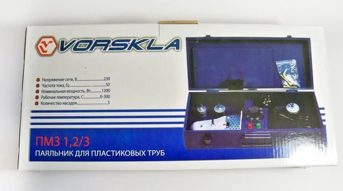 Паяльник для пластикових труб (апарати розтрубного зварювання) VORSKLA ПМЗ 1,2/3 ПМЗ 1,2/3 фото