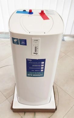 Бойлер TIKI Supr SD V9 сухой ТЭН квадратный энергосбережение режим Eco 120 л TIKI Supr SD 120 V9 (OGBS 120 OR/V9) фото
