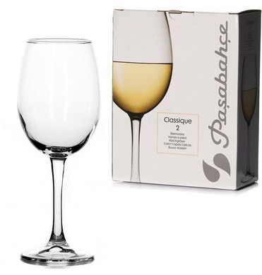 Набор бокалов для белого вина 360 мл 2 предмета Classique Pasabahce 440151