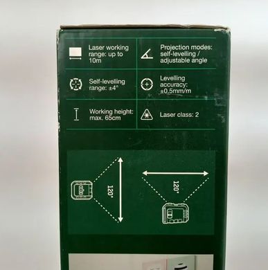 Лазерный уровень нивелир PARKSIDE PKLL 10 B4 со штативом до 10м. PKLL 10 B4 фото