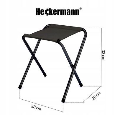 Складной туристический стол со стульями Heckermann 120&times;60 (алюминий, МДФ) 4706 фото
