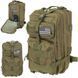 Армейский тактический рюкзак Iso Trade Military 35 л, XL зеленый 8920 фото 2