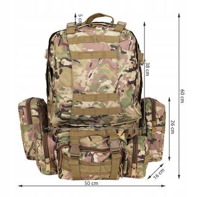 Армійський тактичний рюкзак Iso Trade Trizand Survival HQ 45L 8923 фото