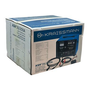 Зарядно-пусковий пристрій KRAISSMANN ASH'35/200A (1200 Вт, 12/24 В, 15-35 А, пусковий струм 200 А) 3807020 фото