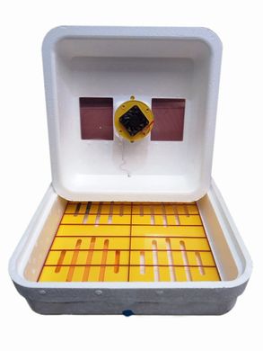 Інкубатор Рябушка на 70 яєць керамічний нагрівач (цифровий терморегулятор, вентилятор)
