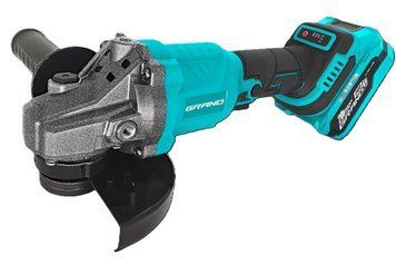 Аккумуляторная угловая шлифмашина Grand МШУ-125-20BL-1 (Quick fix, Kickback control, Без щеточный двигатель) GRMSU125/20-1 QF фото