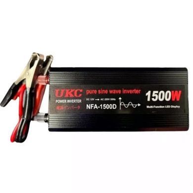 Купити Інвертор 5 CORE 1500W 12V AC/DC &bull; Перетворювач напруги 5 CORE 1500W 12V із синусоїдальним виходом для автономного живлення SEONTV в інтернет-магазині &laquo;Дачник&raquo; &mdash; dachnik.in.ua