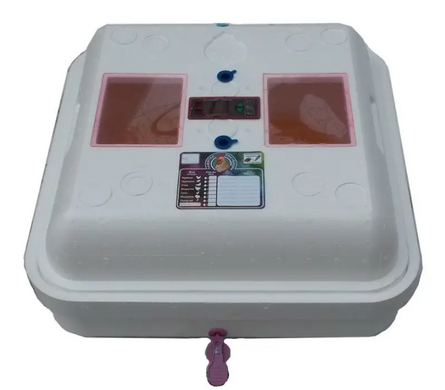 Инкубатор Рябушка на 70 яиц керамический нагреватель (цифровой терморегулятор, вентилятор)