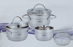 Набор посуды из нержавеющей стали 6 предметов Bohmann BH 7011-06