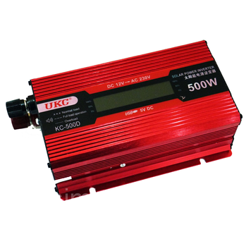 Купити Перетворювач UKC 12V-220V 500W з LCD дисплеєм Інвертор постійного струму KC-500D AC/DC UKC в інтернет-магазині &laquo;Дачник&raquo; &mdash; dachnik.in.ua