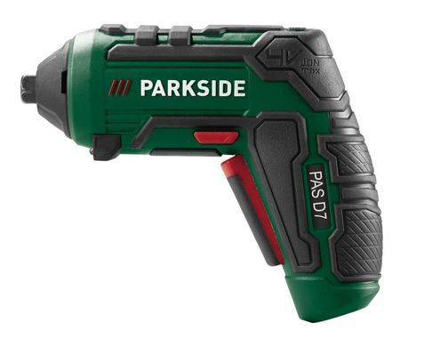 Професійна акумуляторна викрутка Parkside PAS D7 4в1 (4 V, 1500 mAh, 10 Nm, Німеччина) PAS D7 4в1 фото