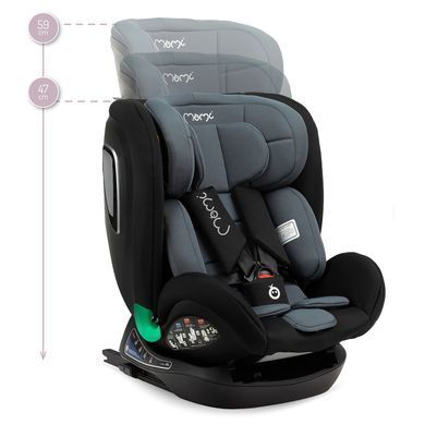 Автокресло MoMi URSO I-Size 0-36kg Black Hnrt_4771 фото