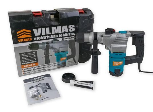 Перфоратор VILMAS 800-RH-26 (два режима сверление с ударом и удар) 800-RH-26 фото