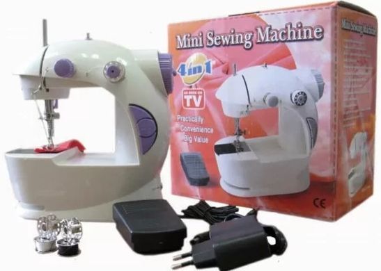 Швейна міні машинка Sewing Machine Mini 4 в 1 SM201 фото