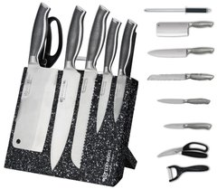 Набор ножей на магнитной подставке 9 предметов Edenberg EB-3614
