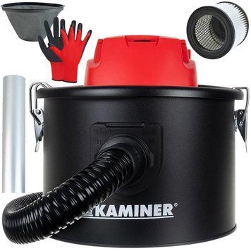 Пылесос для золы и мусора 10 л KAMINER 6317 (800 Вт, двойная фильтрация, функция воздуходувки)  6317 фото