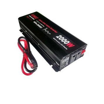 Купити Інвертор 5 CORE 2000W 12V з чистою синусоїдою &bull; Перетворювач 5 CORE 2000W 12V-220V AC/DC Pure Sine Wave для резервного живлення Digital в інтернет-магазині &laquo;Дачник&raquo; &mdash; dachnik.in.ua