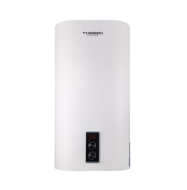 Бойлер электрический Thermo Alliance 50л. "Медный" ТЭН, Плоский дизайн, Вертикальный монтаж, 2 анода, LED дисплей