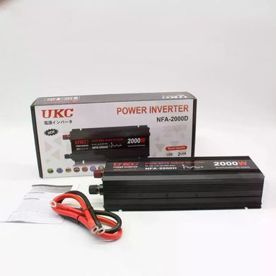 Купити Інвертор 5 CORE 2000W 12V з чистою синусоїдою &bull; Перетворювач 5 CORE 2000W 12V-220V AC/DC Pure Sine Wave для резервного живлення Digital в інтернет-магазині &laquo;Дачник&raquo; &mdash; dachnik.in.ua