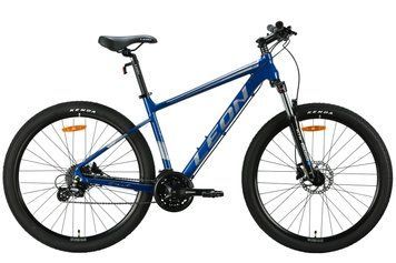 Велосипед AL 27.5" Leon XC 80 HDD рама-18" синiй з сірим 2024 OPS-LN-27.5-164 фото
