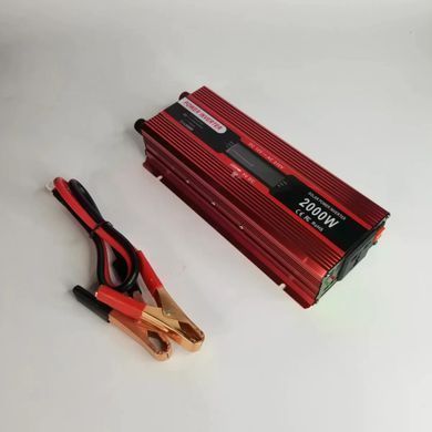 Купити Інвертор 5 CORE 2000W 12V LCD &bull; Перетворювач напруги 5 CORE 2000W 12V-220V Digital з робочою потужністю 1000 Вт і дисплеєм Asson в інтернет-магазині &laquo;Дачник&raquo; &mdash; dachnik.in.ua