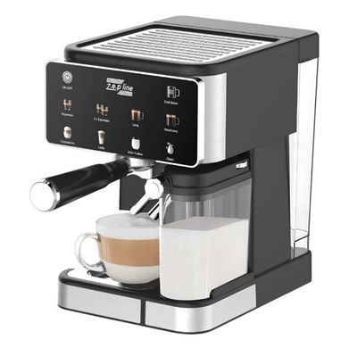 Кофемашина Zepline ZP-6806 (3000 Вт, 20 Bar, сенсорная, 8 напитков, рожковая/капсулы/молотый кофе, с капучинатором) ZP6806 фото