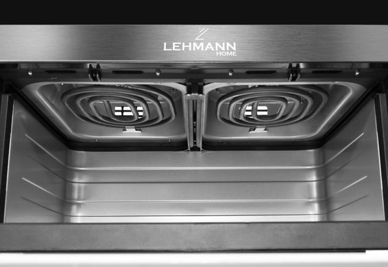 Аэрофритюрница Lehman Taste с Wi-Fi, 2 камеры, общий объем 9 л, 12 прогр 4928 фото