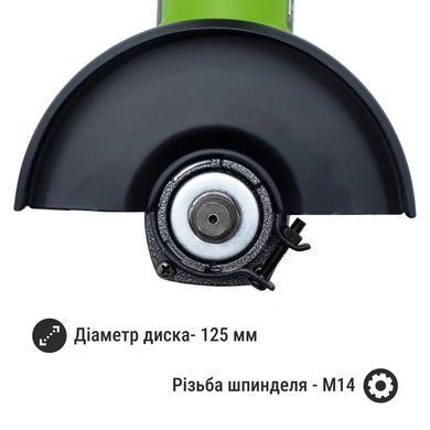 Аккумуляторная болгарка Procraft PGA20 без АКБ 20В 125 мм бесщеточная 30227 фото