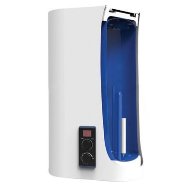 Бойлер электрический Thermo Alliance 100л. "Медный" ТЭН, Плоский дизайн, Вертикальный монтаж, 2 анода, LED дисплей DT100V20G(PD) фото