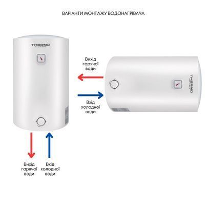 Купити Водонагрівач електричний (бойлер) Thermo Alliance 80 л, вертикальний/горизонтальний, мідний ТЕН Thermo Allians в інтернет-магазині &laquo;Дачник&raquo; &mdash; dachnik.in.ua