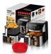 Аерофрітюрниця (аерогриль) Zepline PRO-X (2 ТЕНу, Силіконова форма, 8.8 Літрів) ZP217 фото 1