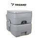 Портативный туристический туалет Trizand 24498 (20 л, 12 л, до 150 кг) 24498 фото 7