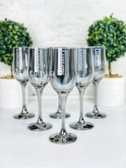 Набор бокалов для шампанского 6 шт. х 190 мл Luxury Гусь Хрустальный EH299-160