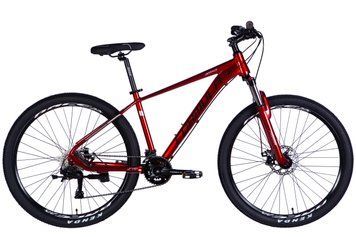 Велосипед AL 27,5" Formula ZEPHYR 3.0 DD CS рама-17" червоний 2025 OPS-FR-27,5-002 фото