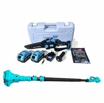 Аккумуляторная цепная пила Grand АПЦ-20V/M8"-4 (BRUSHLESS) ,2 АКБ с телескопической штангой GRAPC20/M8-2 фото