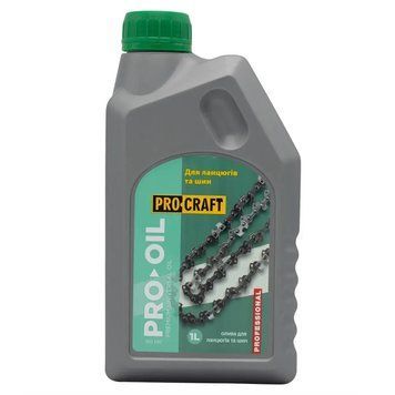 Олива Procraft для ланцюга 1 л &mdash; змащення ланцюга та шини бензо- та електропил 3 фото