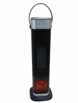 Електричний обертовий тепловентилятор із зволожувачем Portable Fan Heater HQN218-28QD до 20 м&sup2; VEN-1367 фото
