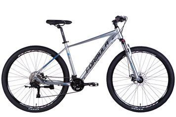 Велосипед AL 29" Formula ZEPHYR 3.0 DD CS рама-19" срiблястий 2025 OPS-FR-29-357 фото