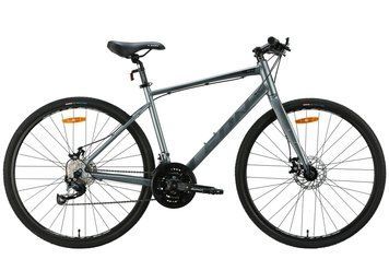 Велосипед AL 28" Leon HD 80 DD рама-19" сірий з чорним (матовий) 2024 OPS-LN-28-043 фото