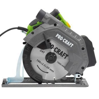 Циркулярная пила Procraft KR190/2350 &mdash; 1350 Вт, чистый рез по дереву и пластику! 2350 фото