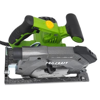 Циркулярная пила Procraft KR190/2350 &mdash; 1350 Вт, чистый рез по дереву и пластику! 2350 фото