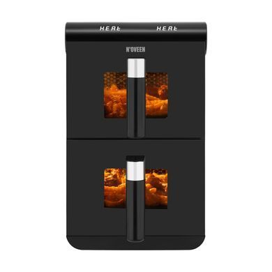 Аерофритюрниця двокамерна NOVEEN AF5050 DoubleCrisp X-LINE, 11 л, незалежне управління 4966 фото