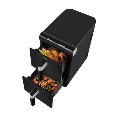 Аерофритюрниця двокамерна NOVEEN AF5050 DoubleCrisp X-LINE, 11 л, незалежне управління 4966 фото