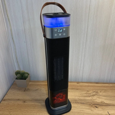 Электрический тепловентилятор вращающийся с увлажнителем Portable Fan Heater HQN218-28QD до 20 м&sup2; VEN-1367 фото