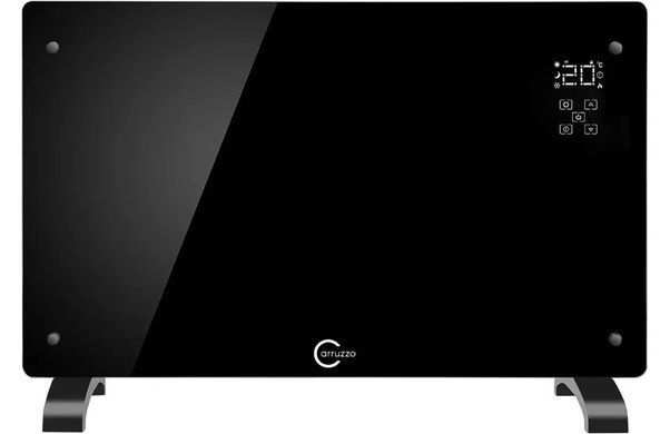 Конвекційний обігрівач Carruzzo Q20F1 2в1 2500 Вт Wi-Fi SMART, чорний 4843 фото