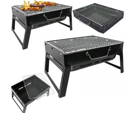 Переносной туристический мангал для барбекю 43&times;29 см BBQ4329 фото